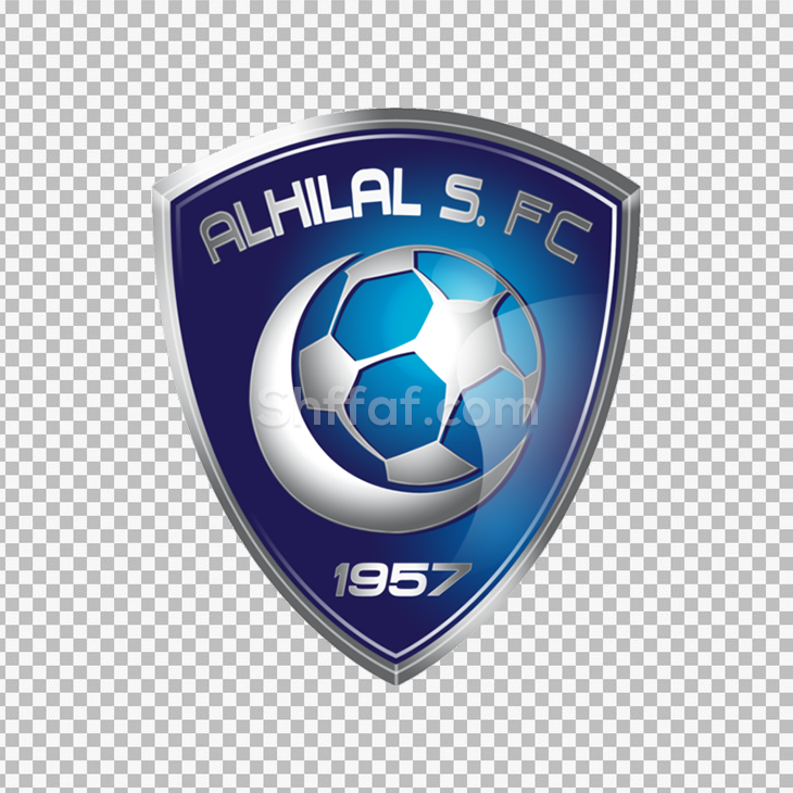 شعار نادي الهلال السعودي alhilal fc png