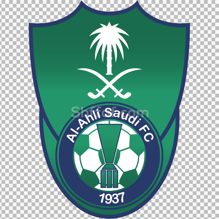 شعار النادي الاهلي السعودي al-ahli fc saudi png