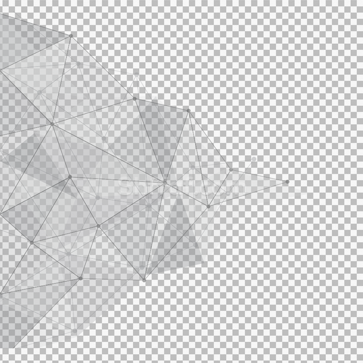 خلفية رمادي جيومتري شفافة Geometry Angle A triangular background