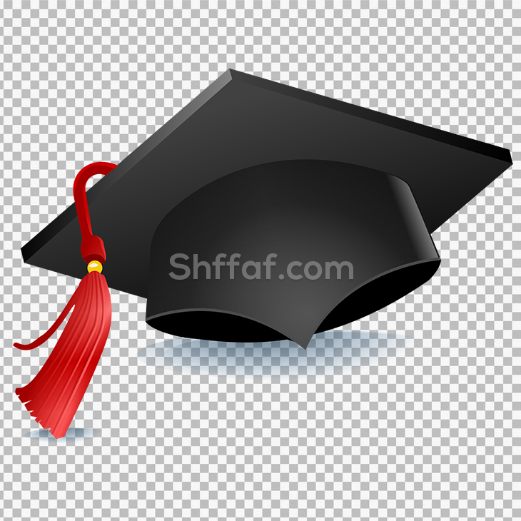 صورة قبعة التخرج ثري دي رسوم بدون خلفية graduation cap transparent png