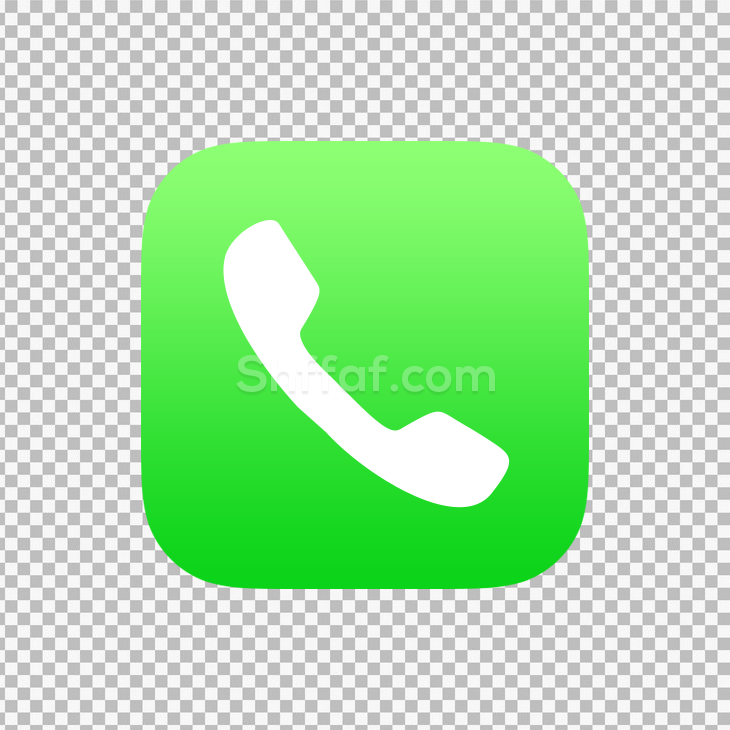 ايقونة الاتصال ايفون بدون خلفية iphone contact icon png