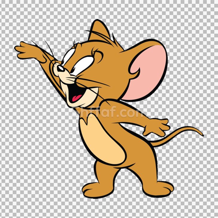 صورة الفأر جيري مسرور بدون خلفية jerry png