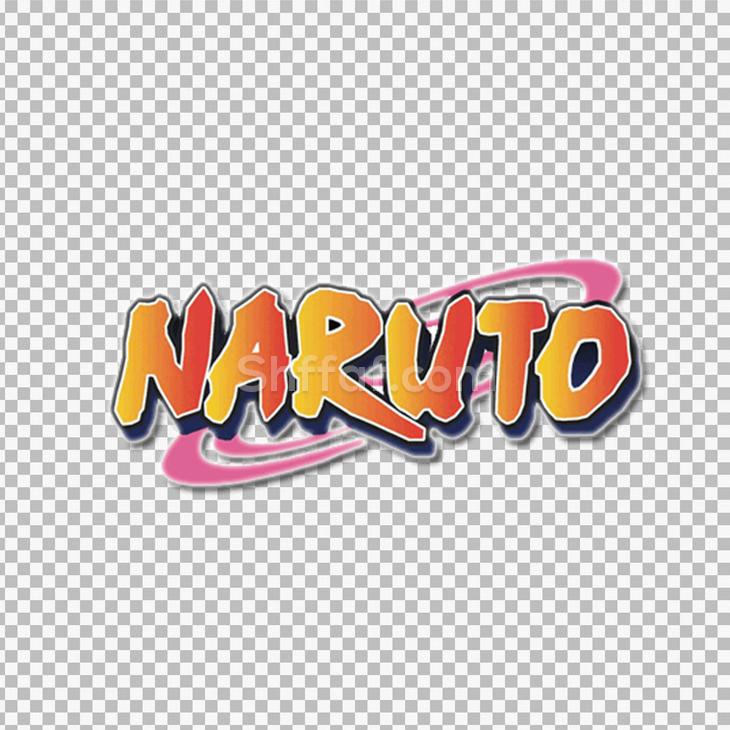 شعار ناروتو رسوم متحركة naruto logo png