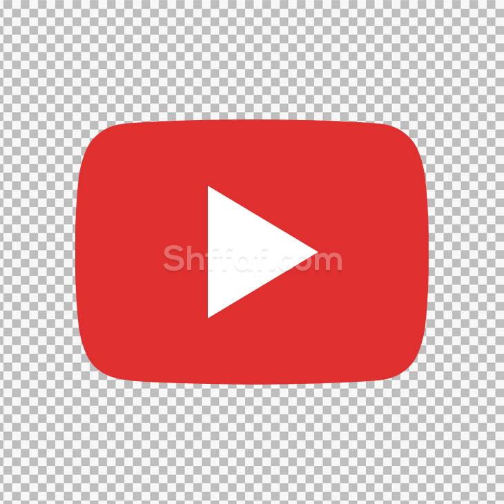 شعار يوتيوب عالي الدقة بدون خلفية youtube logo png