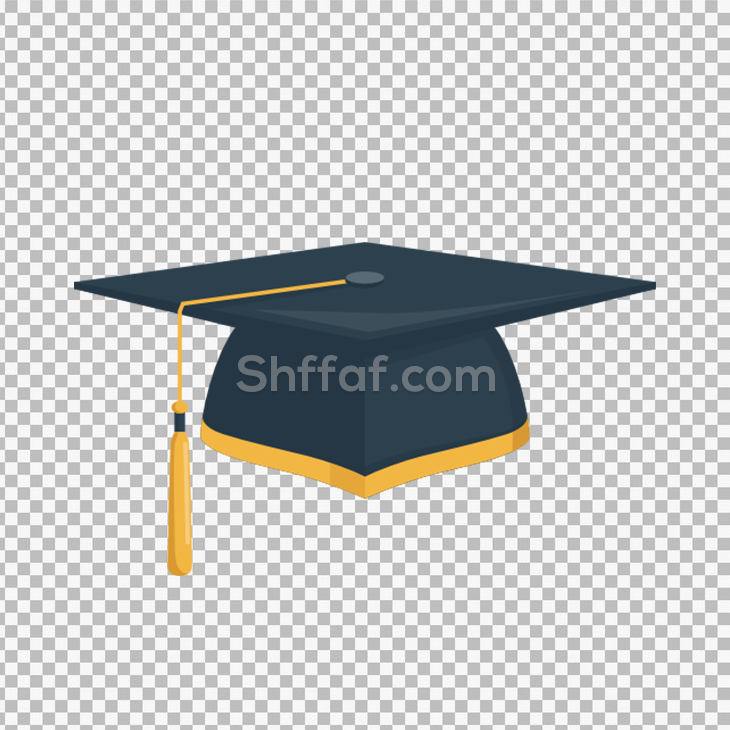 قبعة التخرج للخريجين شفافة بدون خلفية cap graduation transparent png