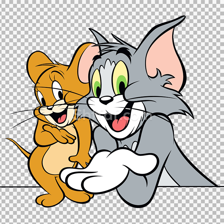 صورة توم وجيري الكرتون الشهير بدون خلفية tom&jerry cover png