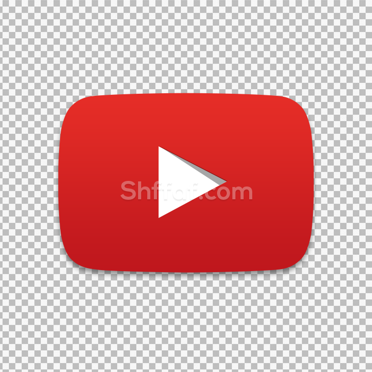 ايقونة يوتيوب بدون خلفية youtube icon png