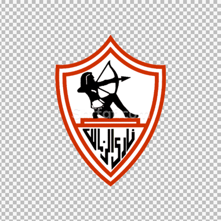 شعار نادي الزمالك المصري zamelk fc logo png