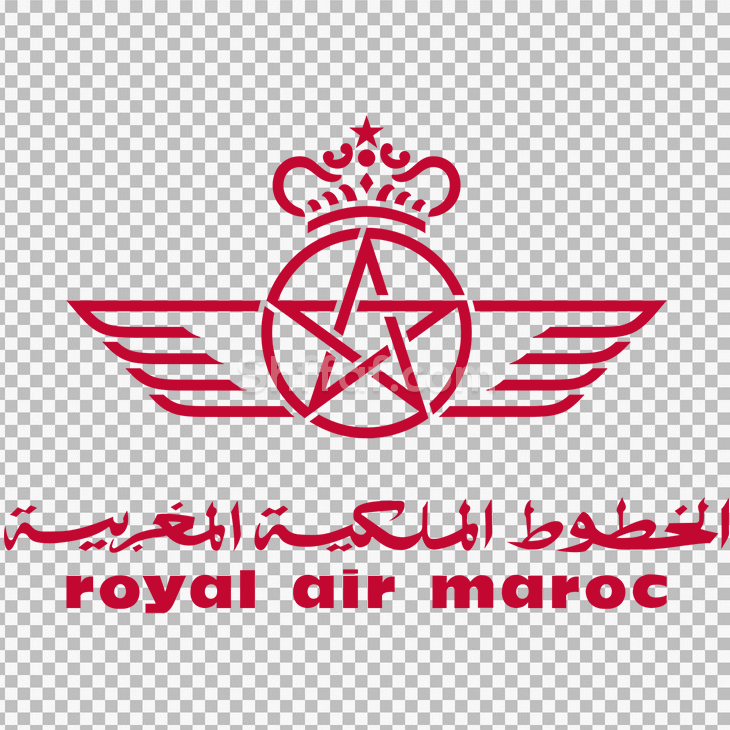 شعار الخطوط الملكية المغربية Royal Air Maroc logo png