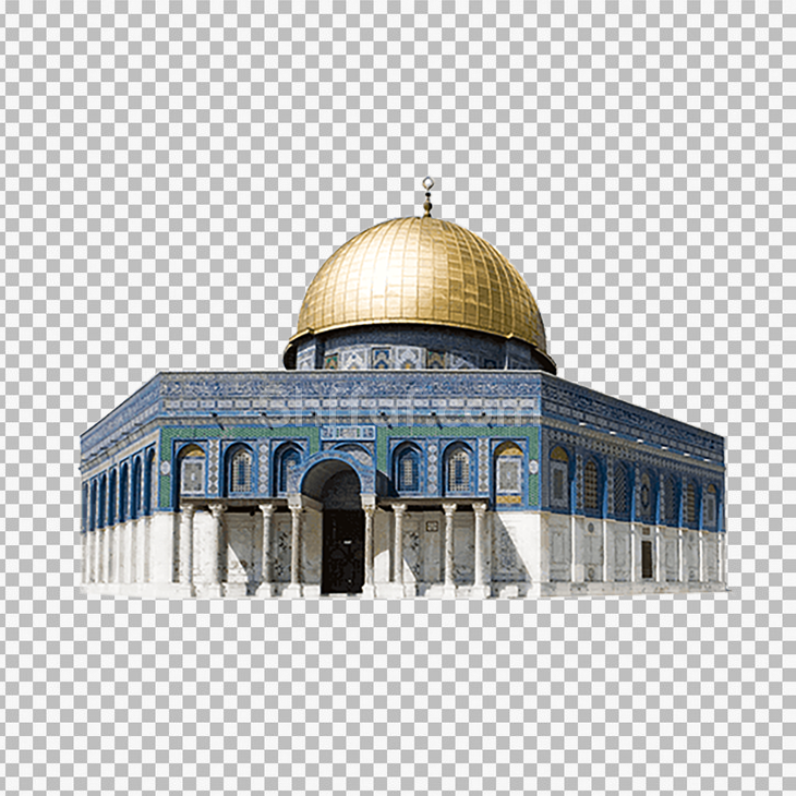 مسجد قبة الصخرة مفرغ Al-Aqsa Mosque png