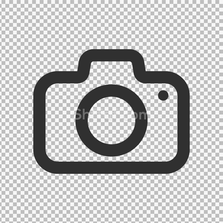 ايقونة كاميرا لون اسود camera icon png