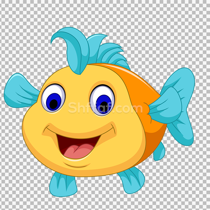 صورة سمكة كرتون Fish cartoon png