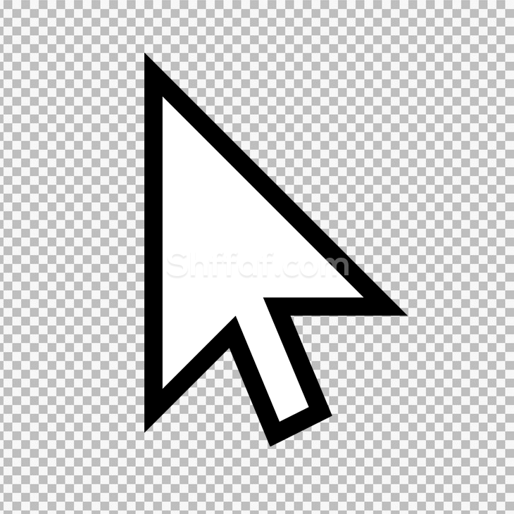 ايقونة مؤشر ماوس حاسوب pointer cursor png