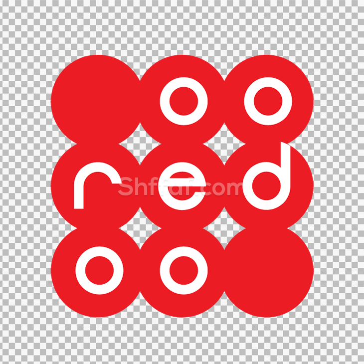 شعار اوريدو بدون خلفية Ooredoo mobile png