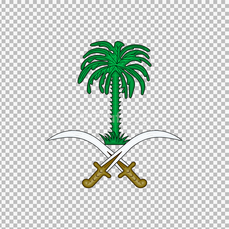 شعار السعودية مفرغ جودة عالية Saudi Arabia Logo PNG