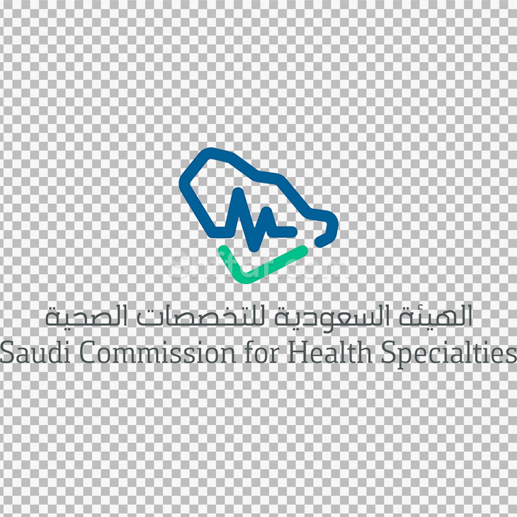 شعار الهيئة السعودية للتخصصات الصحية مفرغ png