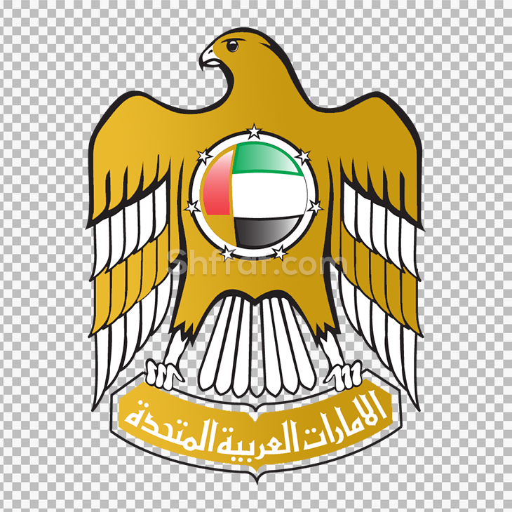 شعار الامارات رمز النسر بدون خلفية United Arab Emirates National Symbol png